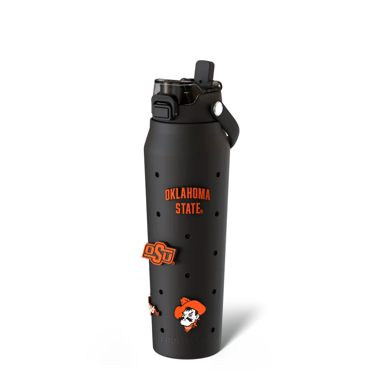 Bottle Buddy 32oz | Oklahoma State Cowboys | Skin + Budz Bundle