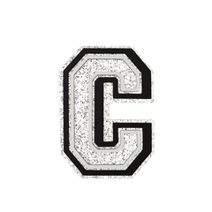 Budz | Silver Letter C