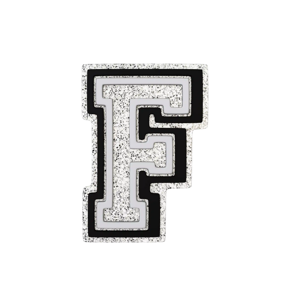 Budz | Silver Letter F