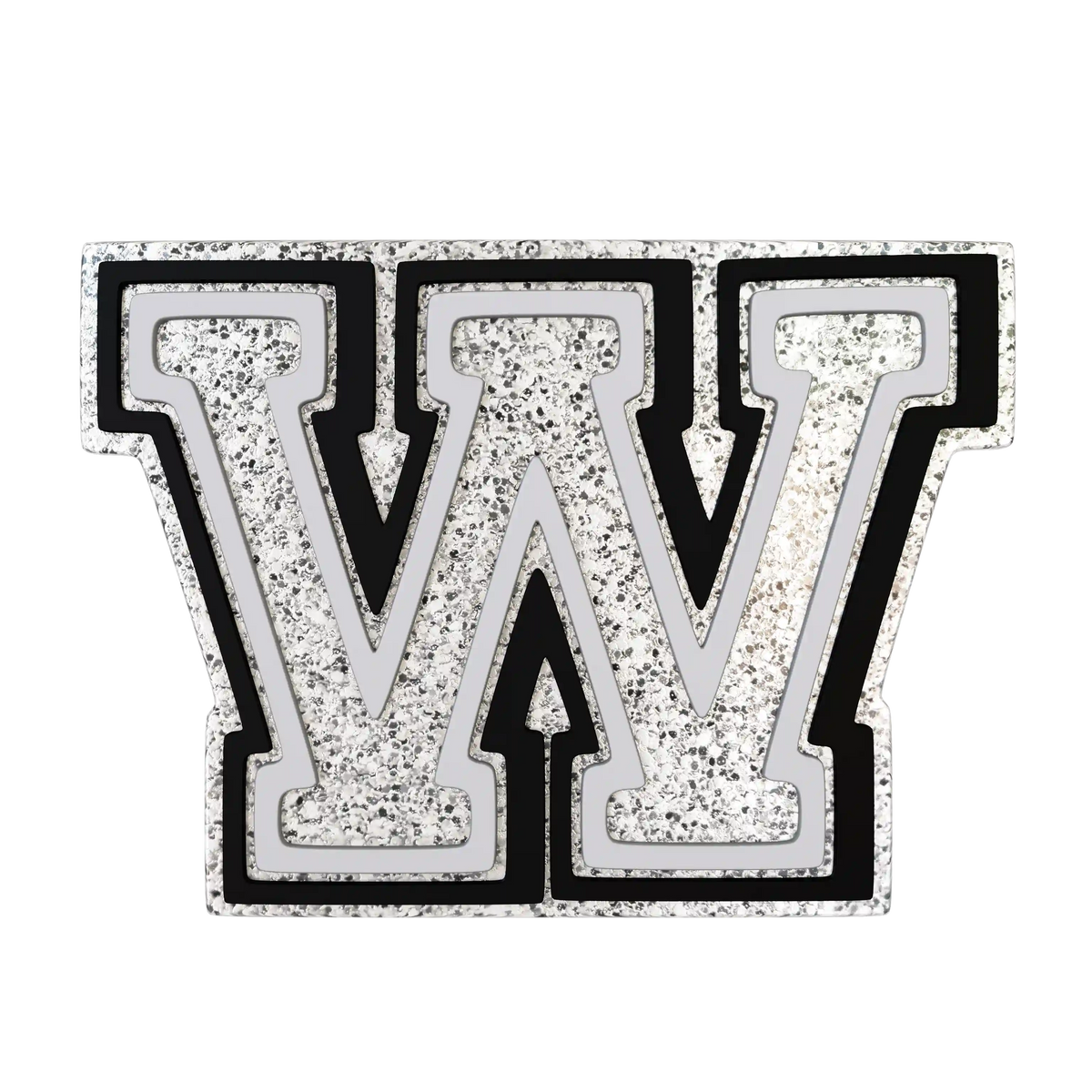 Budz | Silver Letter W